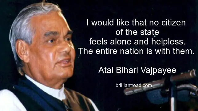 Atal Bihari Bajpayee Quotes