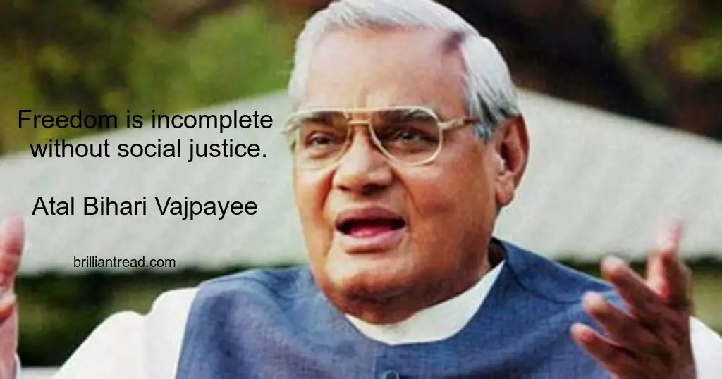 Motivational Atal Bihari Vajpayee Quotes