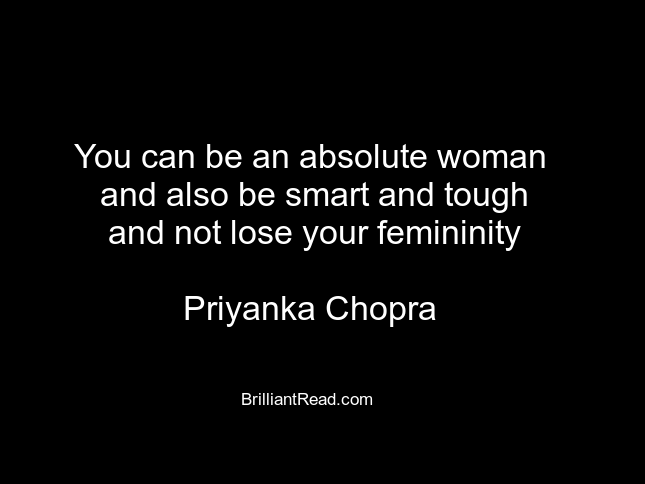 Priyanka Chopra quotes on women feminism