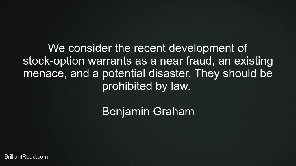 Quotes of Benjamin Graham