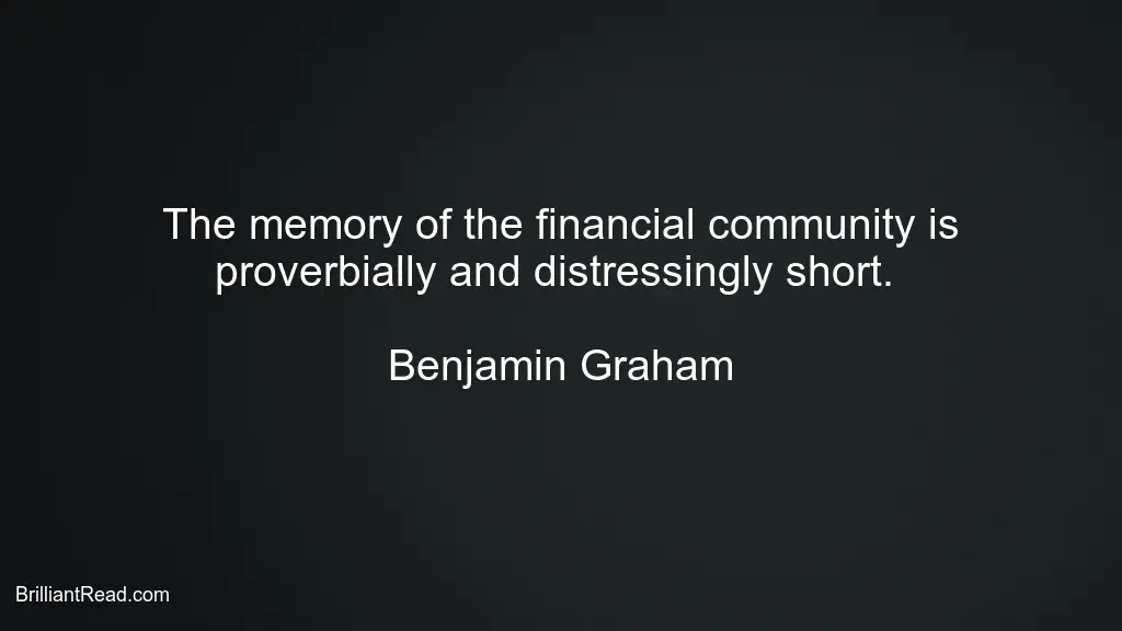 Benjamin Graham Quotes