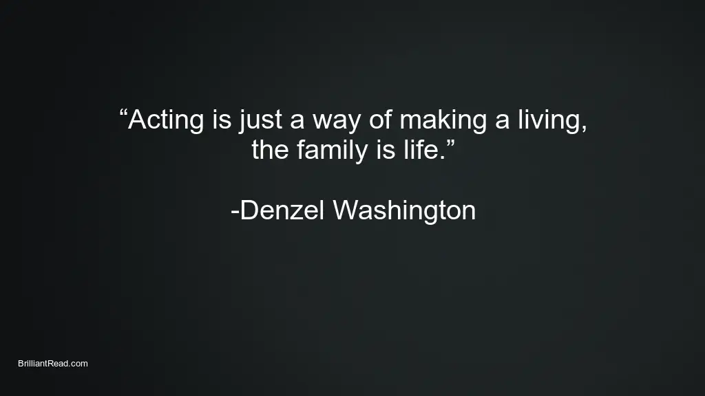 Best Success Quotes by Denzel Washington