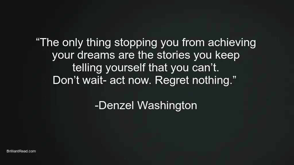 Top Best Denzel Washington Quotes