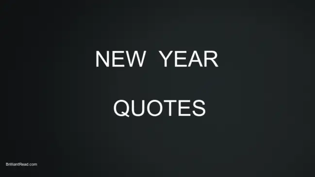 New Year Quotes