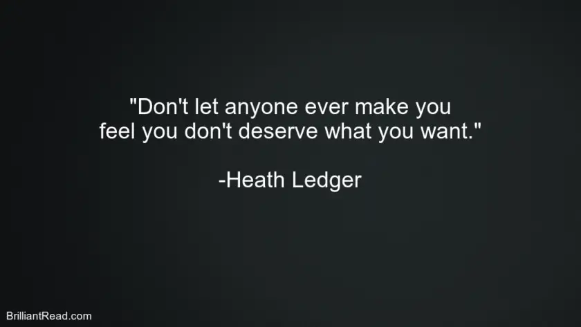 Top 20 Heath Ledger Quotes (Joker Quotes) - BrilliantRead Media