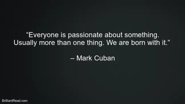 Mark Cuban Inspirational Quotes