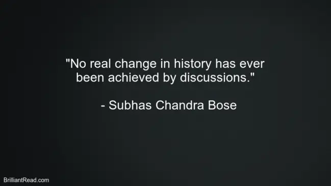 Quotes by Subhas Chandra Bose