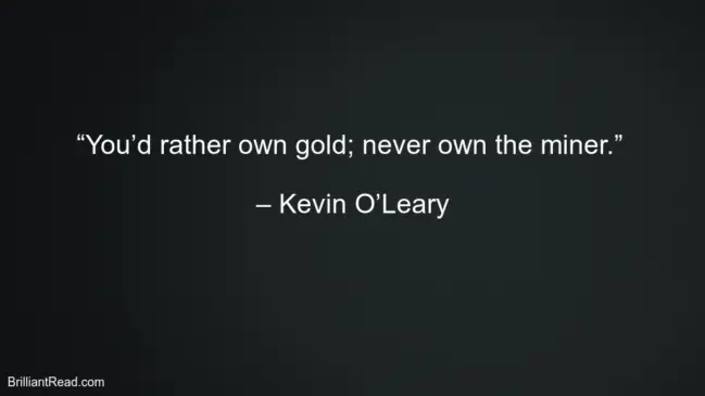 Kevin O'Leary Advice