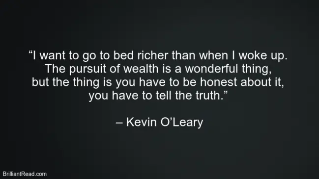 Kevin O'Leary Top Best Quotes