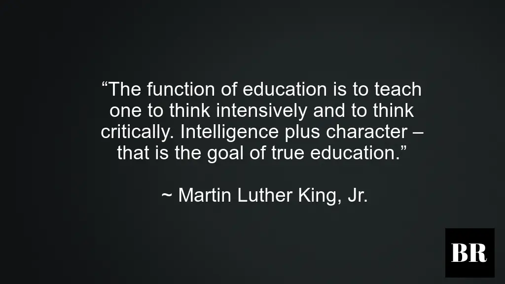 100 Best Martin Luther King, Jr. Quotes, Advice And Thoughts On ...