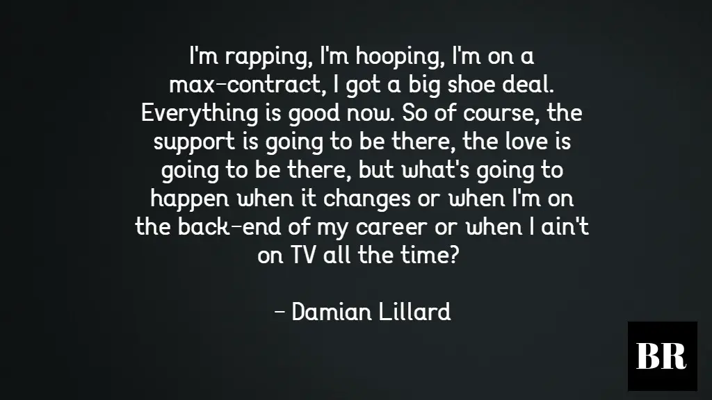 Damian Lillard Quotes