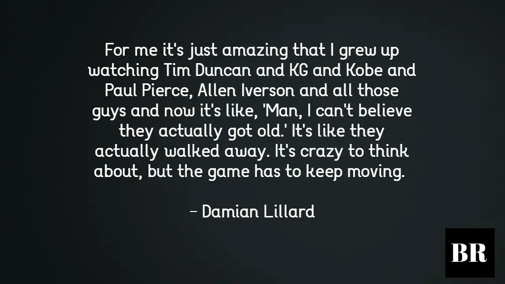 Damian Lillard Quotes