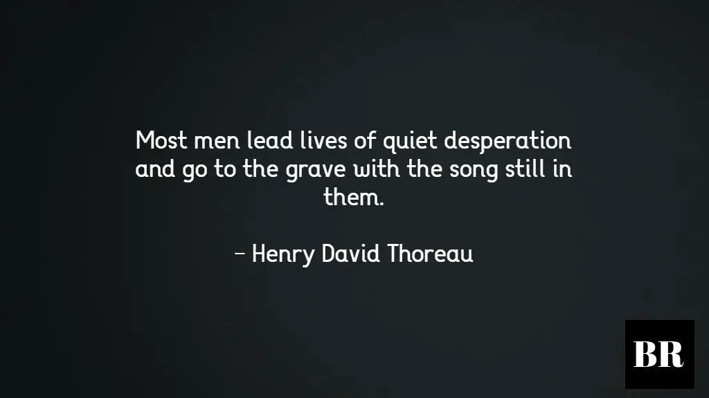 Henry David Thoreau Quotes