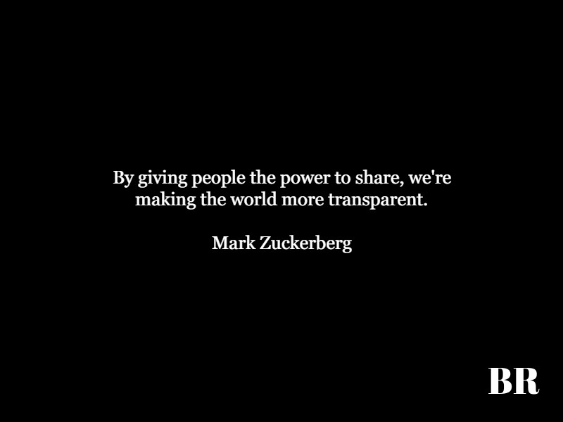 Mark Zuckerberg Quotes