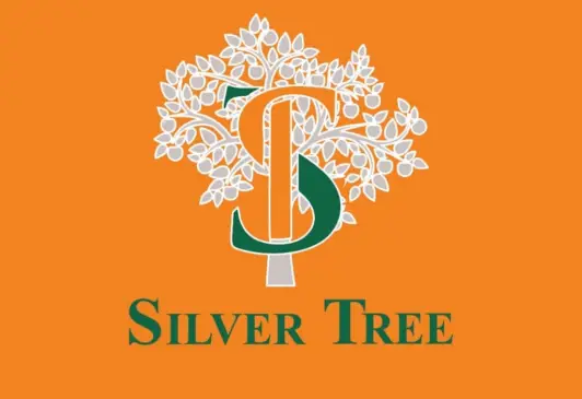 Silver Tree Decor