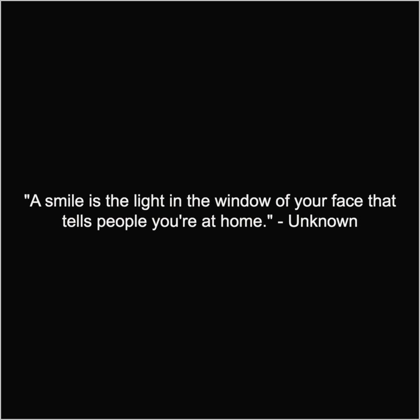 quotes on smile for Instagram boys girls