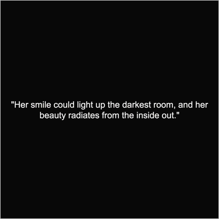 her smile quotes 