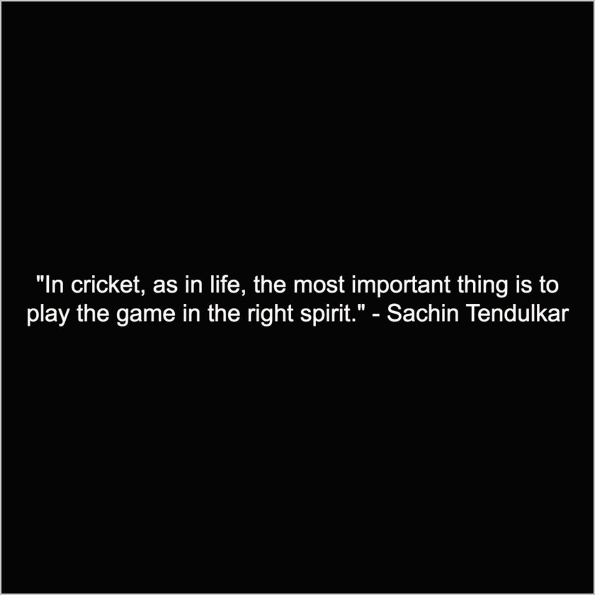 cricket is life quotes