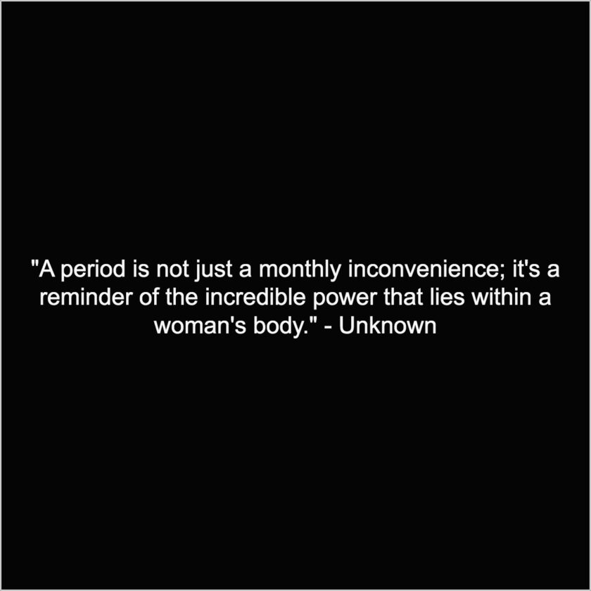 period pain and cramps quotes